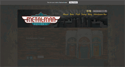 Desktop Screenshot of metalmanbrewing.com